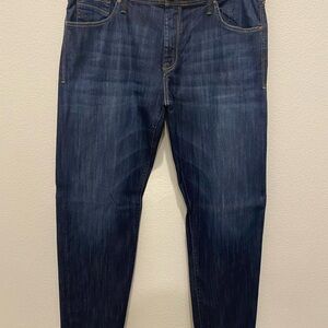 Men's Dark Blue Jeans Matt Relaxed